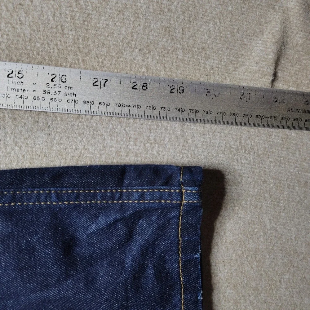 Levi's 527 Men's Slim Fit Bootcut Jeans Dark Wash Size 42x30 Cowboy Ranch